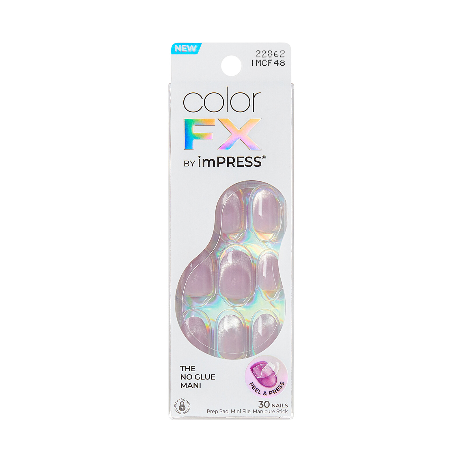 KISS Samolepiace nechty imPRESS Color FX - Diamond Drip 30 ks