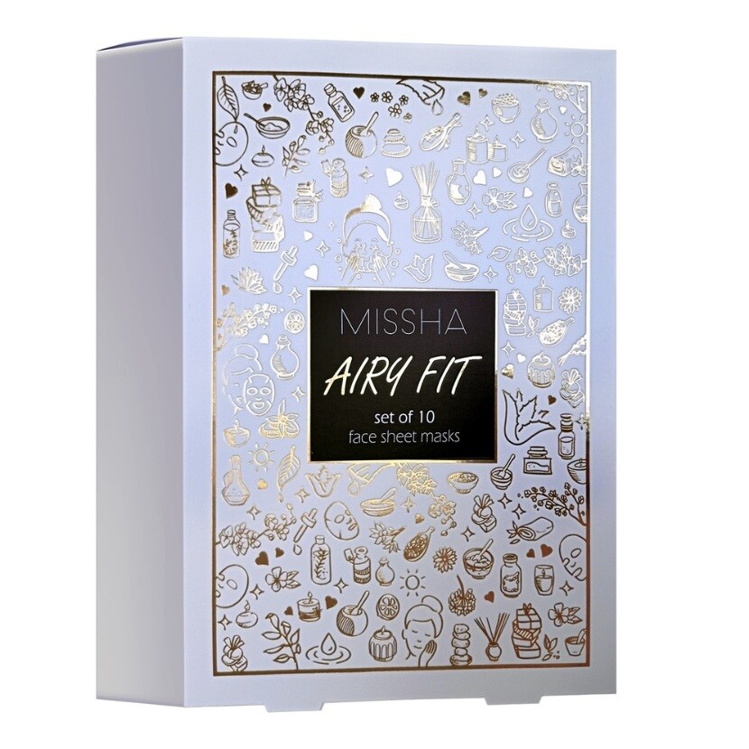 Missha Darčeková sada pleťových masiek Airy Fit Mask Set 10 ks