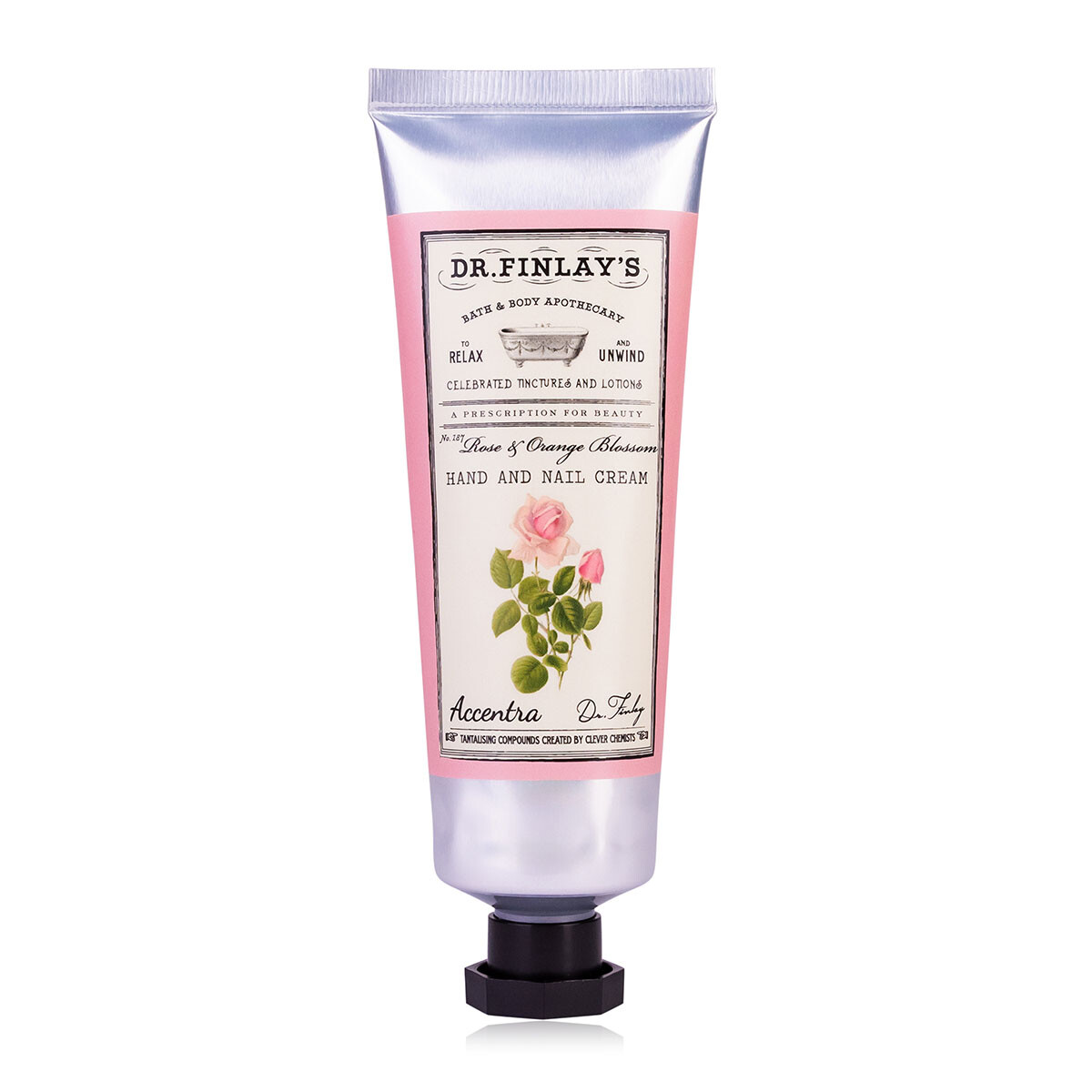 Accentra Krém na ruky Rose & Orange Blossom Dr. Finlay`s Hand and Nail Cream 60 ml