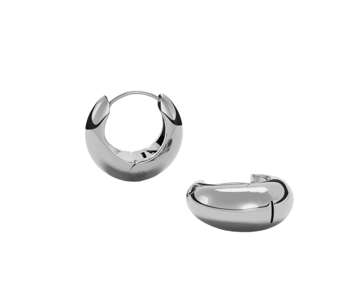Furiosa Oceľové kruhové náušnice Junkie SE-JUNKIEEARING-S 1,2 cm