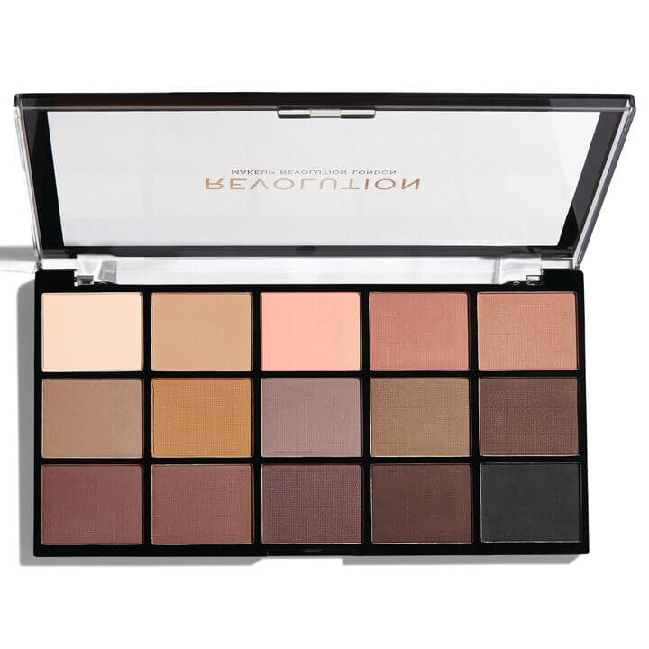 Revolution Paletka očných tieňov Re-Loaded Palette Basic Mattes 16,5 g Basic Mattes