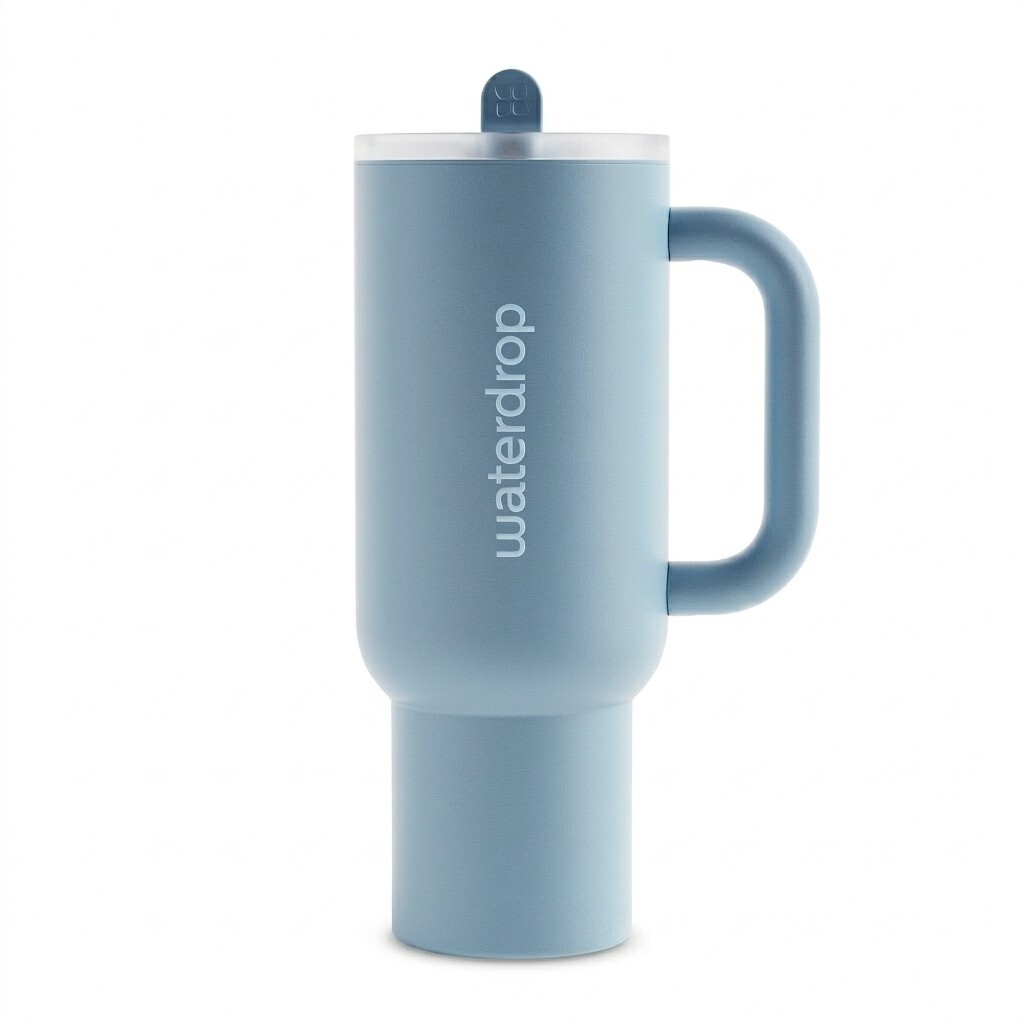 Waterdrop Termohrnček Explorer 1,1 l - Bridlicovo modrá