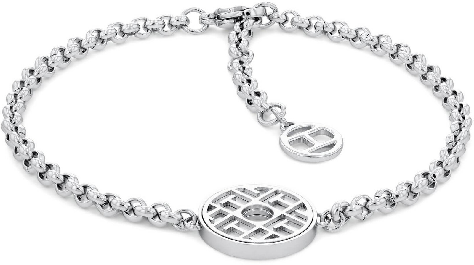 Tommy Hilfiger Oceľový náramok s netradičným príveskom 2780483
