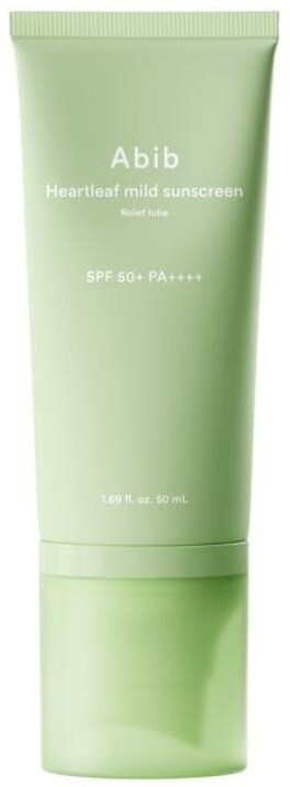 Abib Ochranný krém SPF50+ Heartleaf Mild Sunscreen 50 ml
