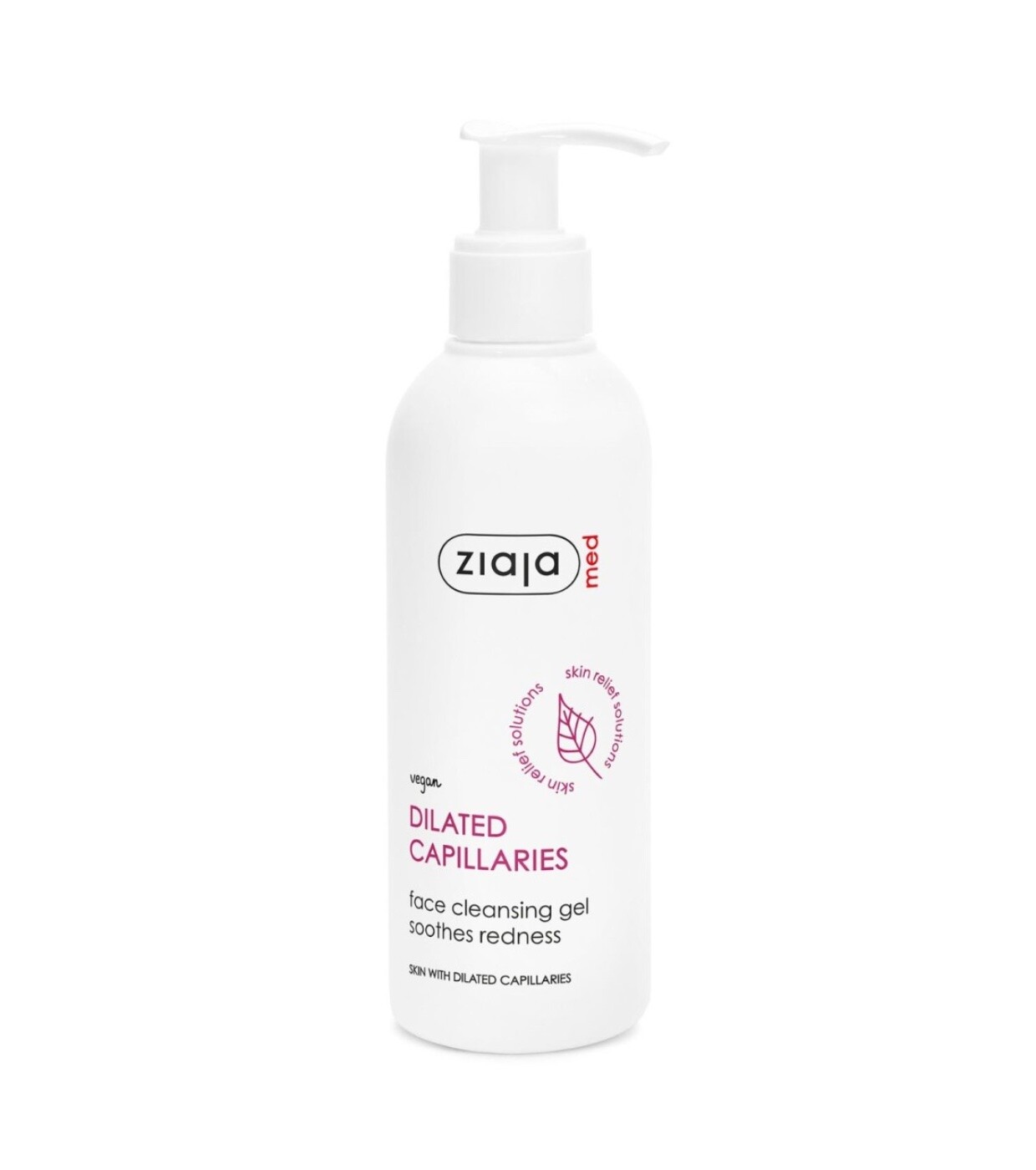 Ziaja Čistiaci pleťový gél Dilated Capillaries Face Cleansing Gél 200 ml