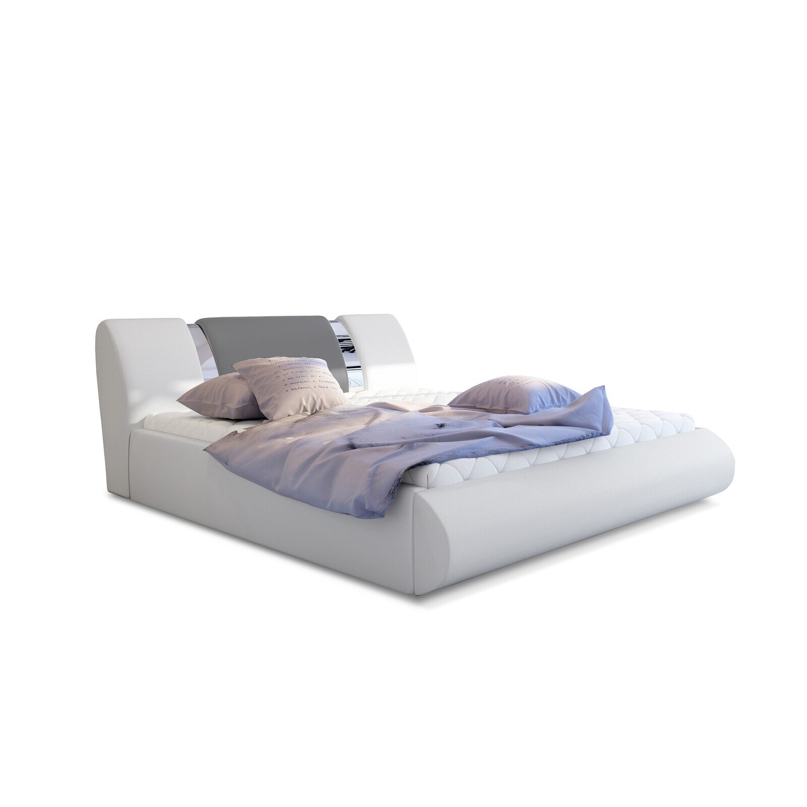 Dvoulůžková postel Flavio 160x200 eko kůže Soft - výber z 9 prevedení