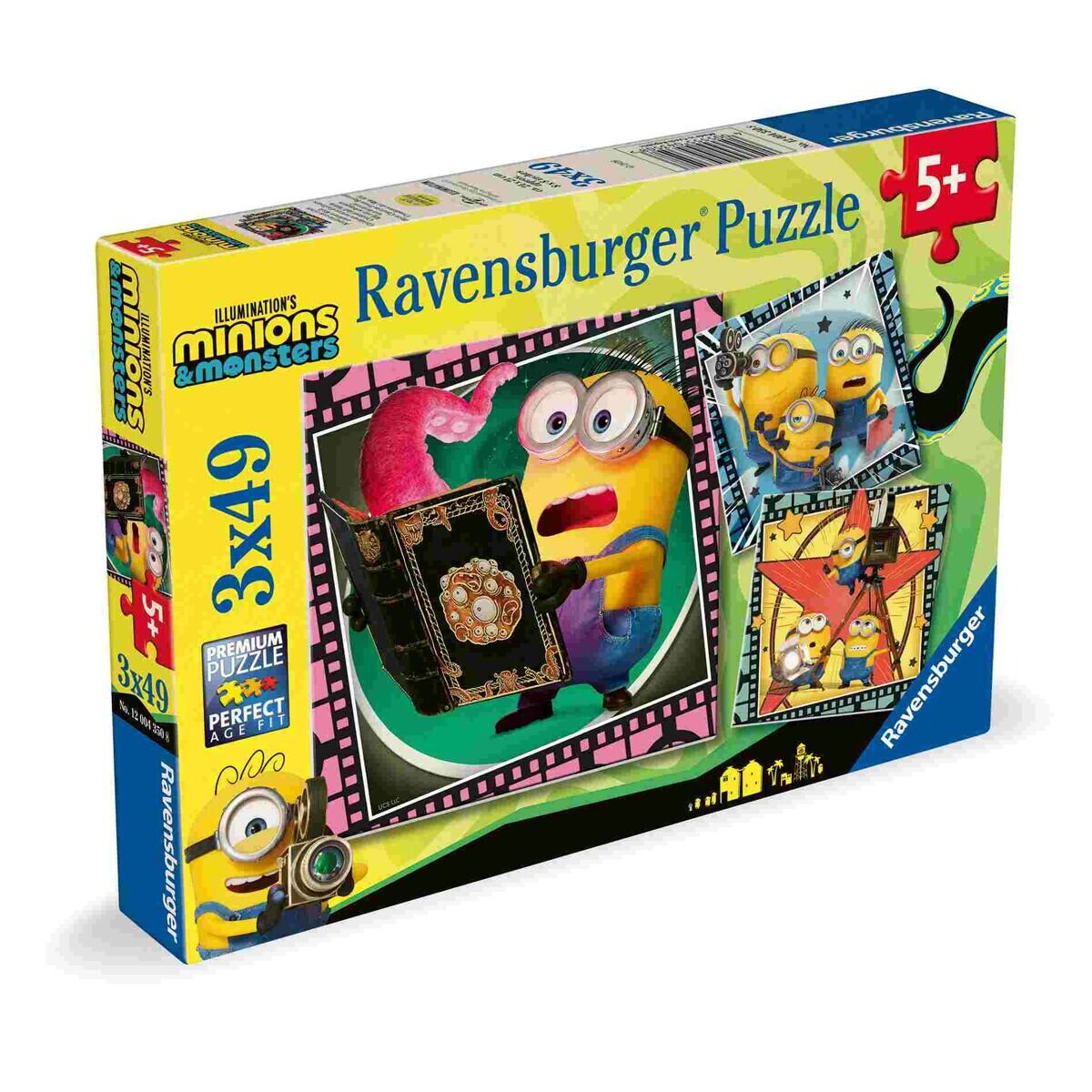 Ravensburger Mimoni 3 Puzzle 3x49 dielikov