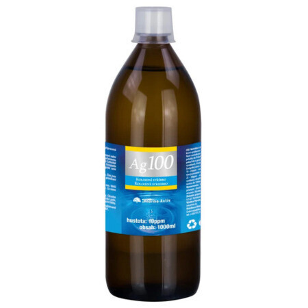 PHARMA ACTIV Koloidné striebro Ag100 hustota 10ppm inov.2026 1000 ml