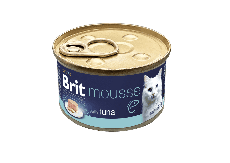 Brit Premium by Nature Cat Mousse with Tuna 85 g