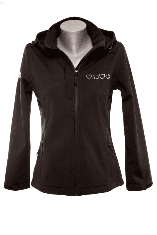 Brit Dámská Softshell bunda s kapucí