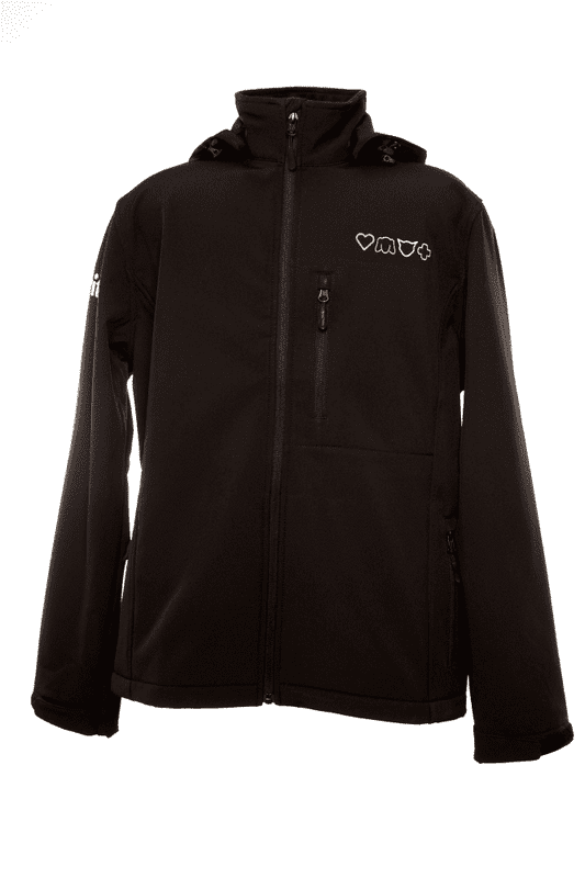 Brit Pánská Softshell bunda s kapucí