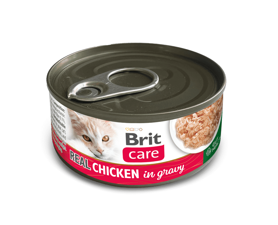 Brit Care Cat Real Chicken in gravy 80 g