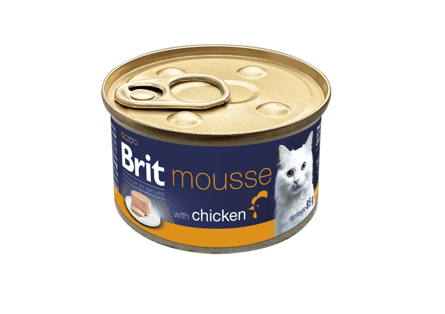Brit Premium by Nature Cat Mousse with Chicken 85 g