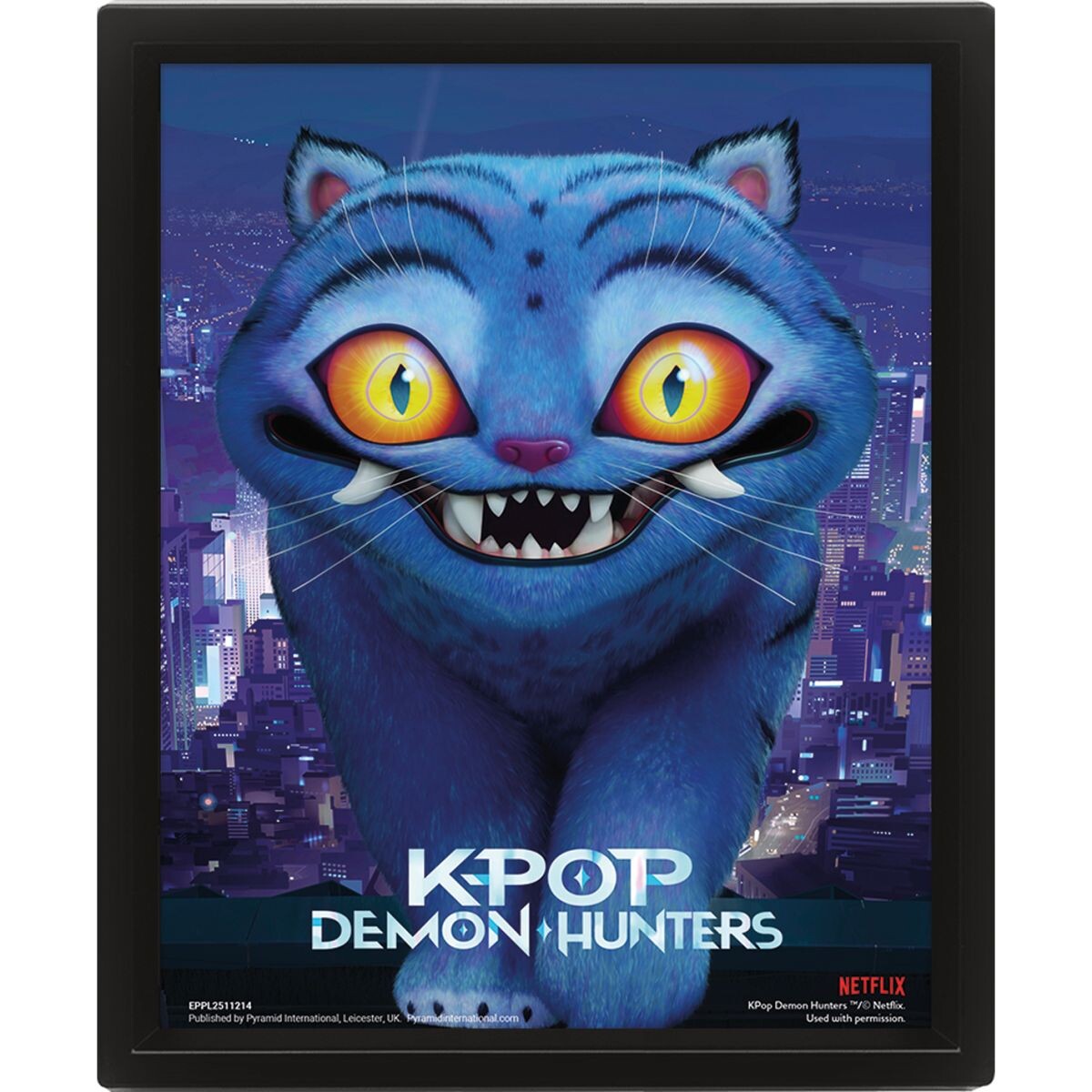 Pyramid International K-pop Demon Hunters 3D plagát
