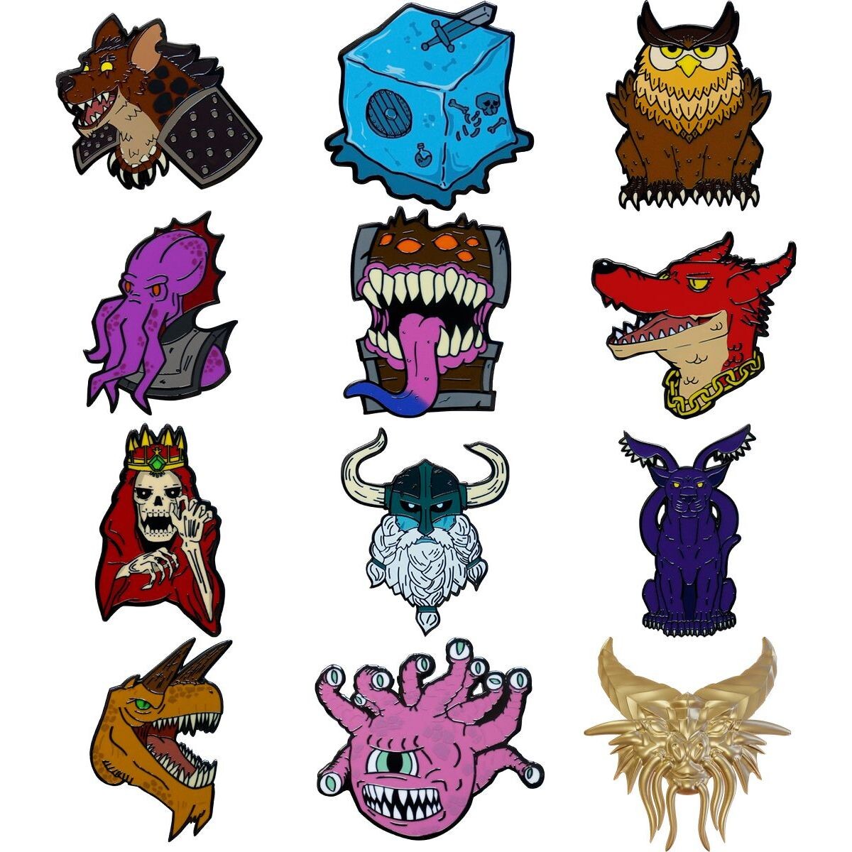 Fanatik Dungeons & Dragons Pin Mystery 50. výročie