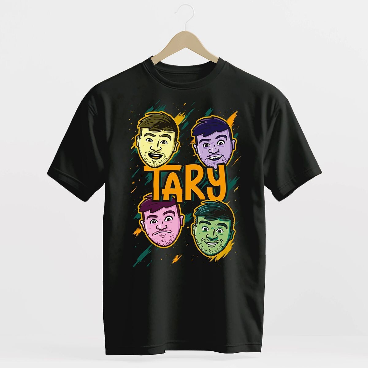Tary Povoroznyk Tričko Tary faces čierne 152-158
