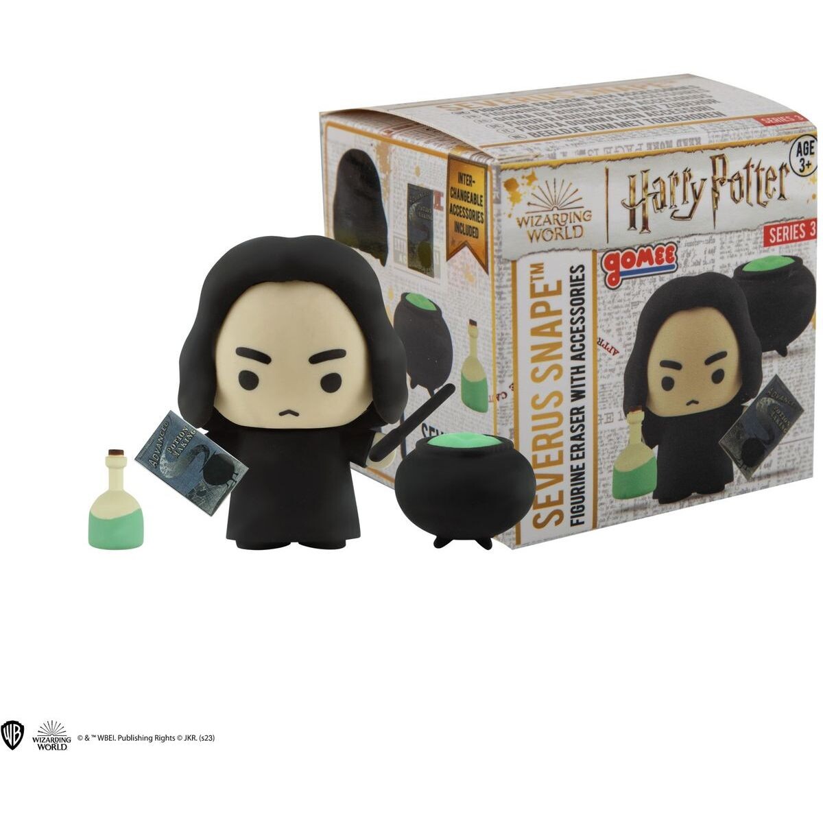 Cinereplicas Harry Potter Postavička gumová S3 Severus Snape