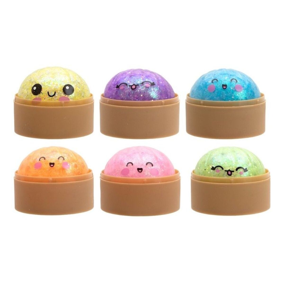 Knedličky Bao mačkacie trblietavé 5 cm