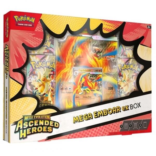 Nintendo Pokémon Ascended Heroes Mega Meganium EX Box
