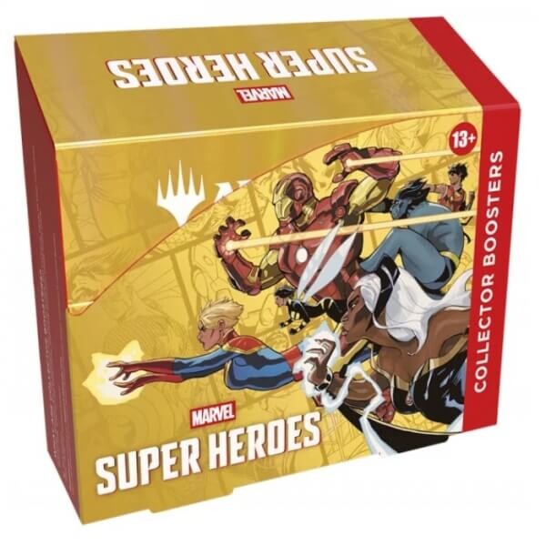 Wizards of the Coast Magic The Gathering Marvel Super Heroes Collector Booster Box