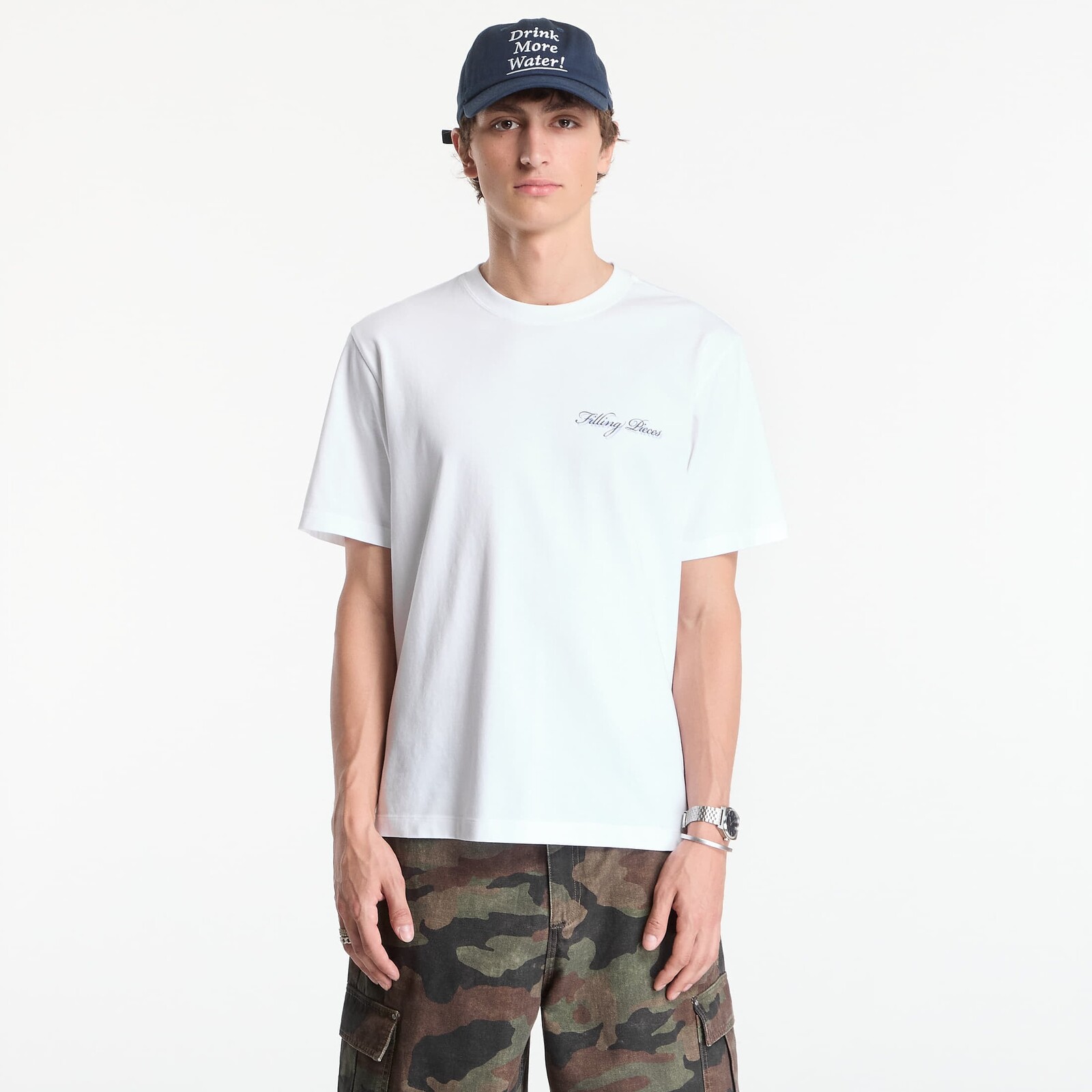 Tričko Filling Pieces T-Shirt Director White L