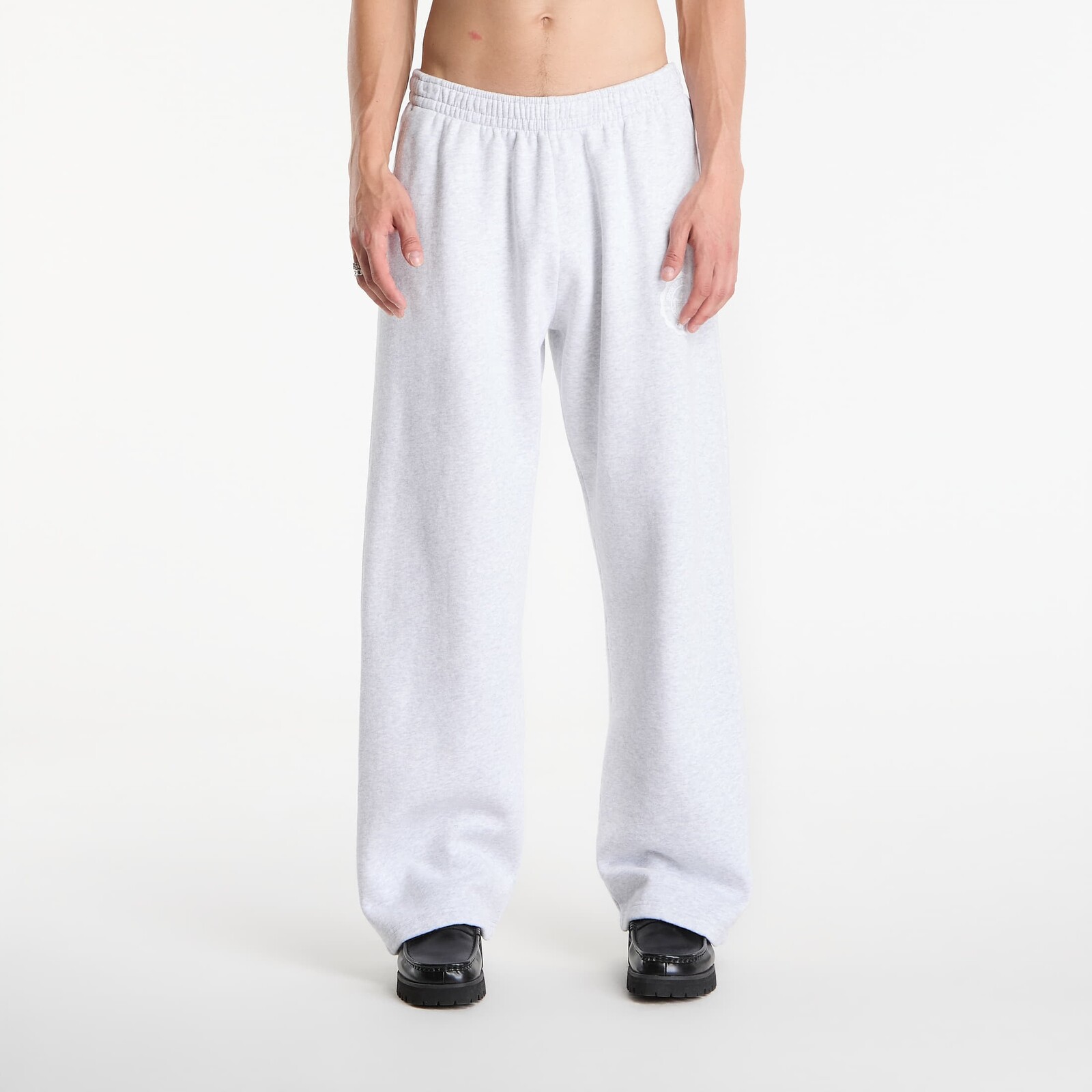 Tepláky Sporty & Rich Juicy Emblem Wide Sweatpant Heather Gray M