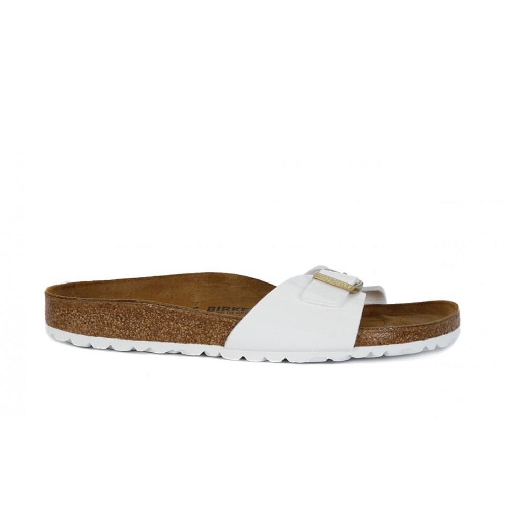Birkenstock Madrid Patent White