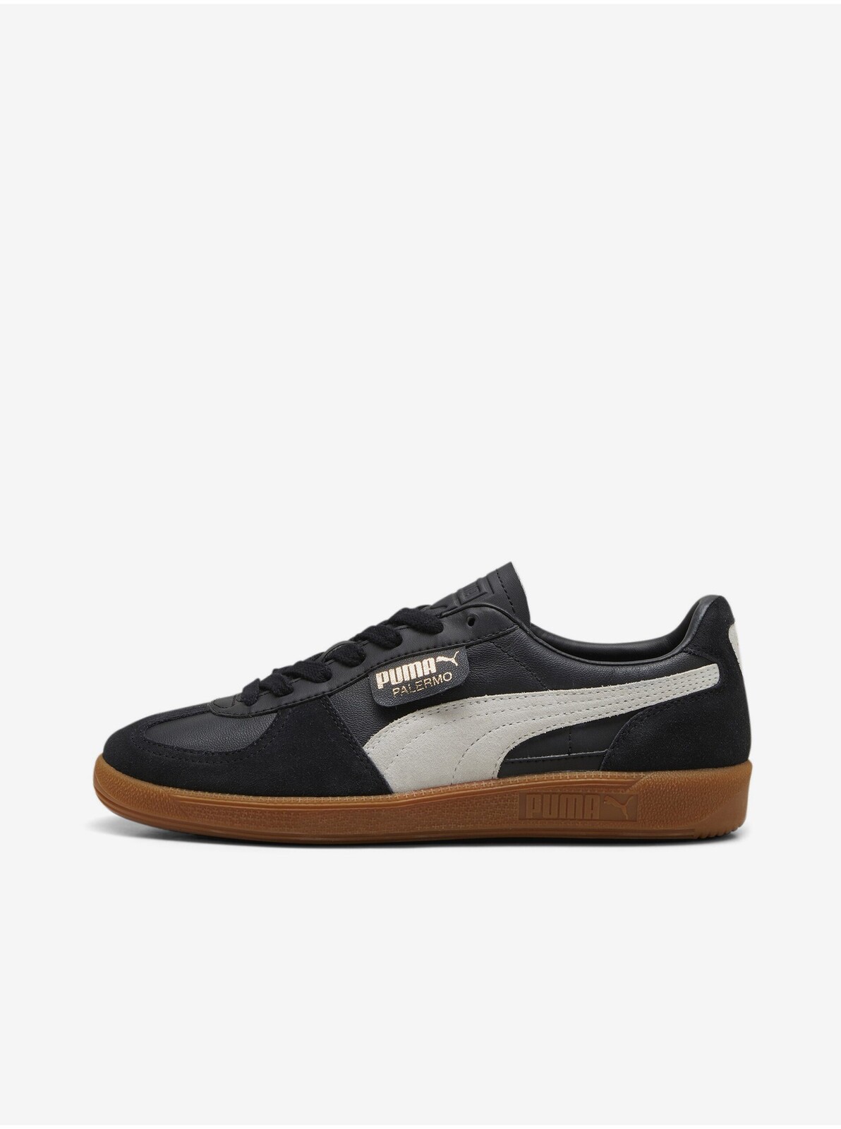Tenisky - Puma Palermo Lth Black Čierna