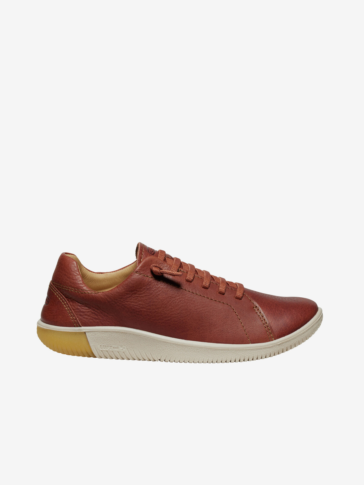 Hnedé kožené tenisky Keen KNX Lace