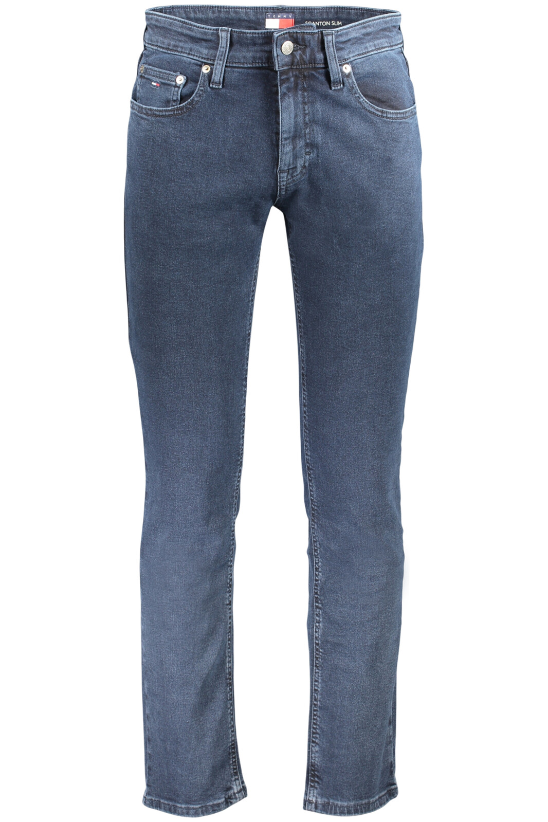 TOMMY HILFIGER pánske slim-fit rifle modré