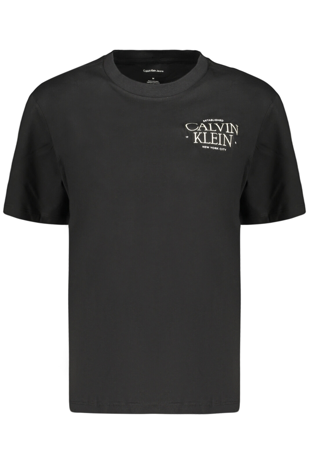 Calvin Klein tričko s krátkym rukávom čierne