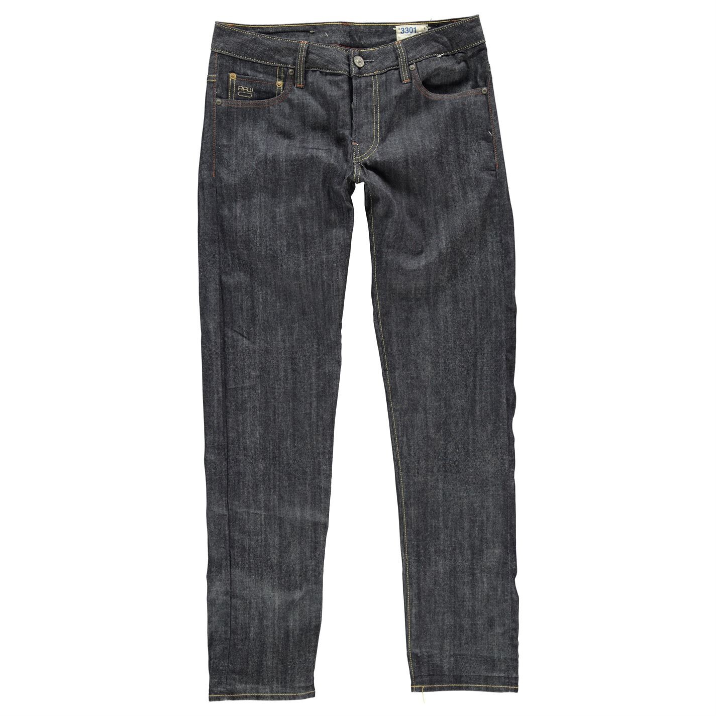 G Star Raw 3301 Pánske Džínsy s Nízko Taperovanými Nohavicami