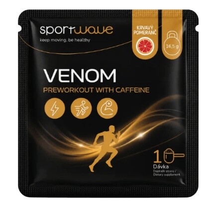 Sportwave venom preworkout with caffeine 16,5 g