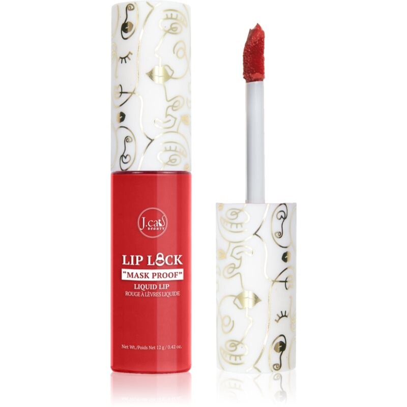 J.Cat Beauty Lip Lock dlhotrvajúci tekutý rúž s matným efektom odtieň 103 First Response 10 g