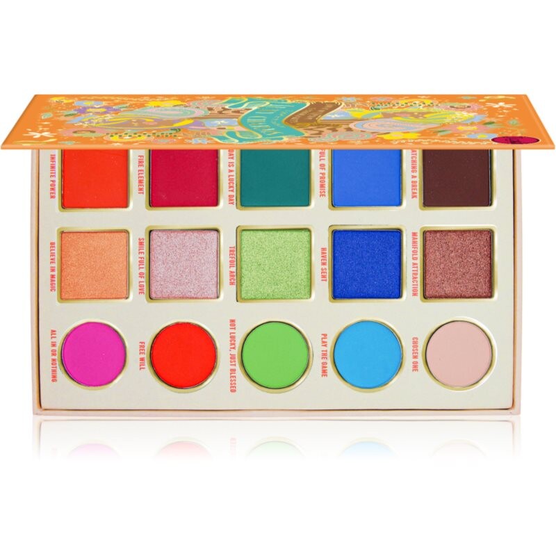 J.Cat Beauty House of Queens paletka očných tieňov odtieň 12.5 g