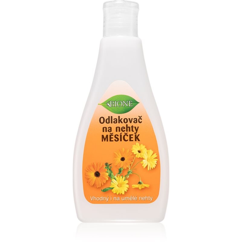Bione Cosmetics Calendula odlakovač na nechty 200 ml
