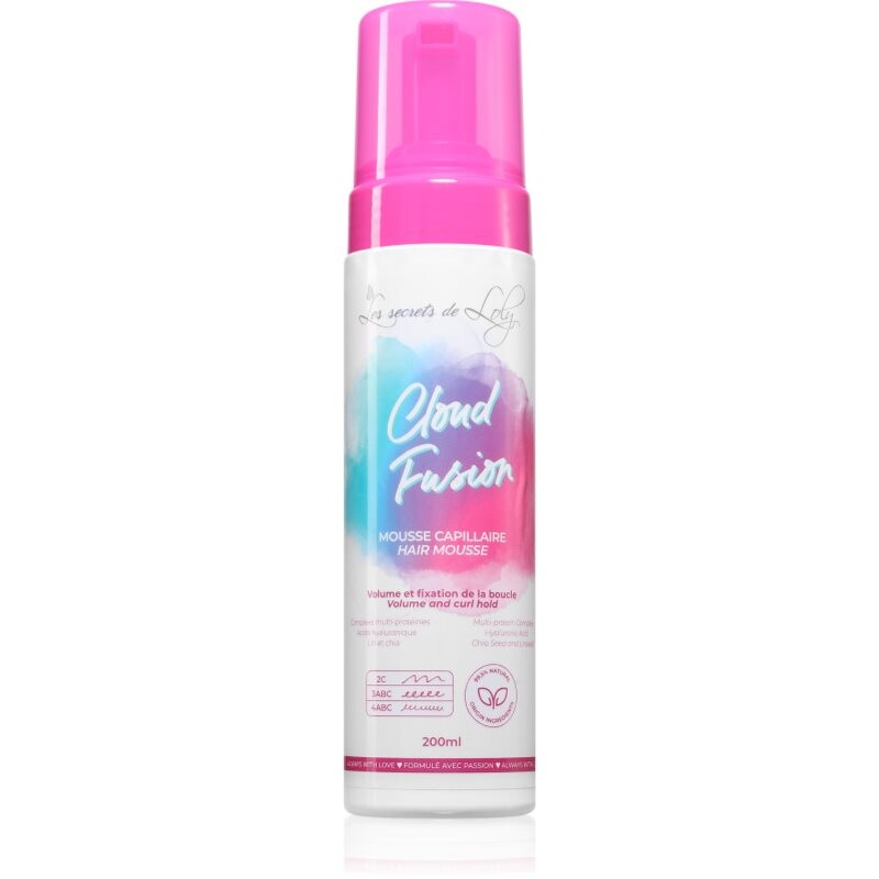 Les Secrets De Loly Cloud Fusion pena so silnou fixáciou na vlasy 200 ml
