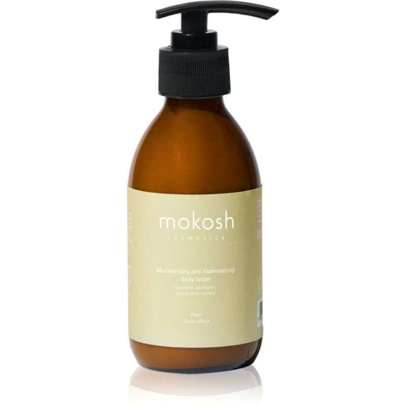 Mokosh Pear rozjasňujúce telové mlieko 200 ml
