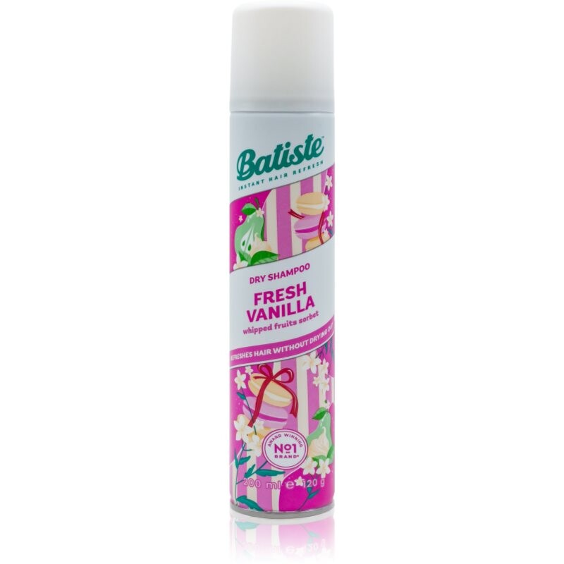 Batiste Fresh Vanilla suchý šampón 200 ml