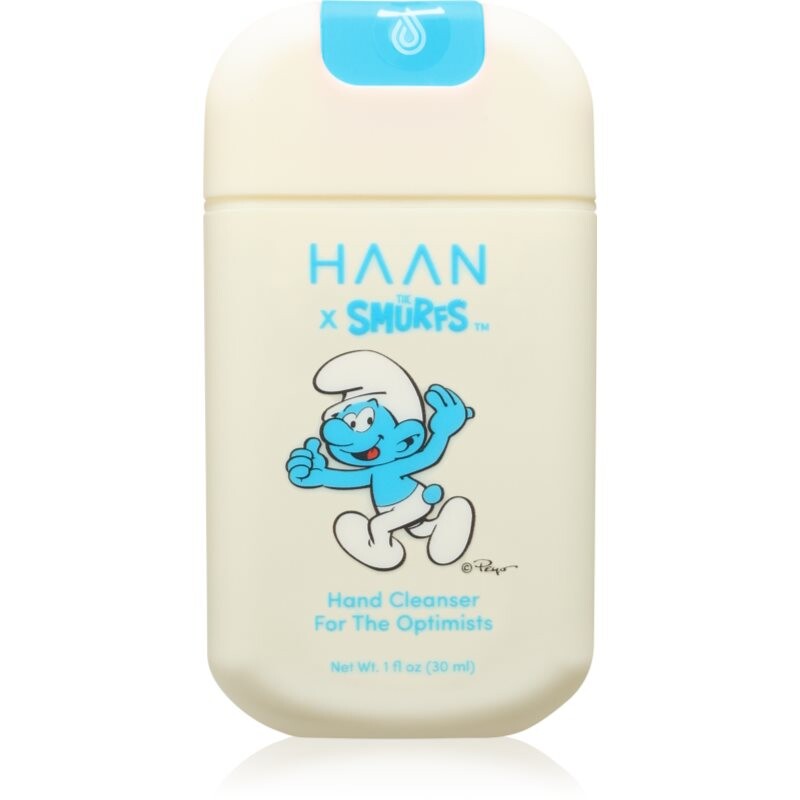 HAAN Blue Smurf čistiaci sprej na ruky s antibakteriálnou prísadou 30 ml