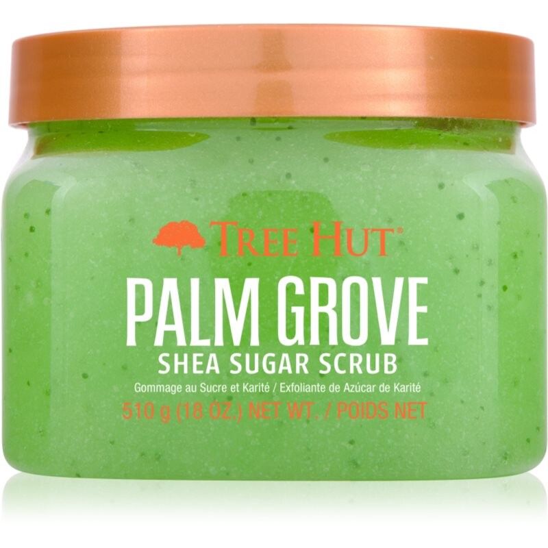Tree Hut Shea Sugar Scrub Palm Grove cukrový telový peeling 510 g