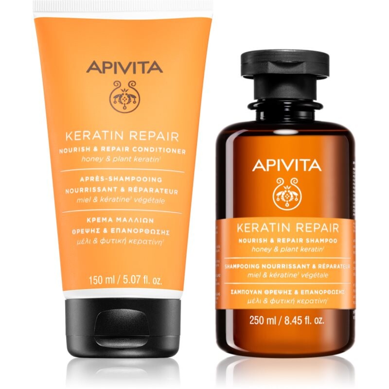 Apivita Keratin Repair Duo sada pre výživu a hydratáciu