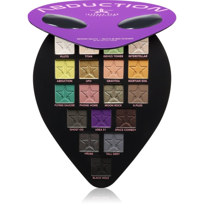 Jeffree Star Cosmetics Abduction Artistry Eye Palette paletka očných tieňov 18x1.5 g