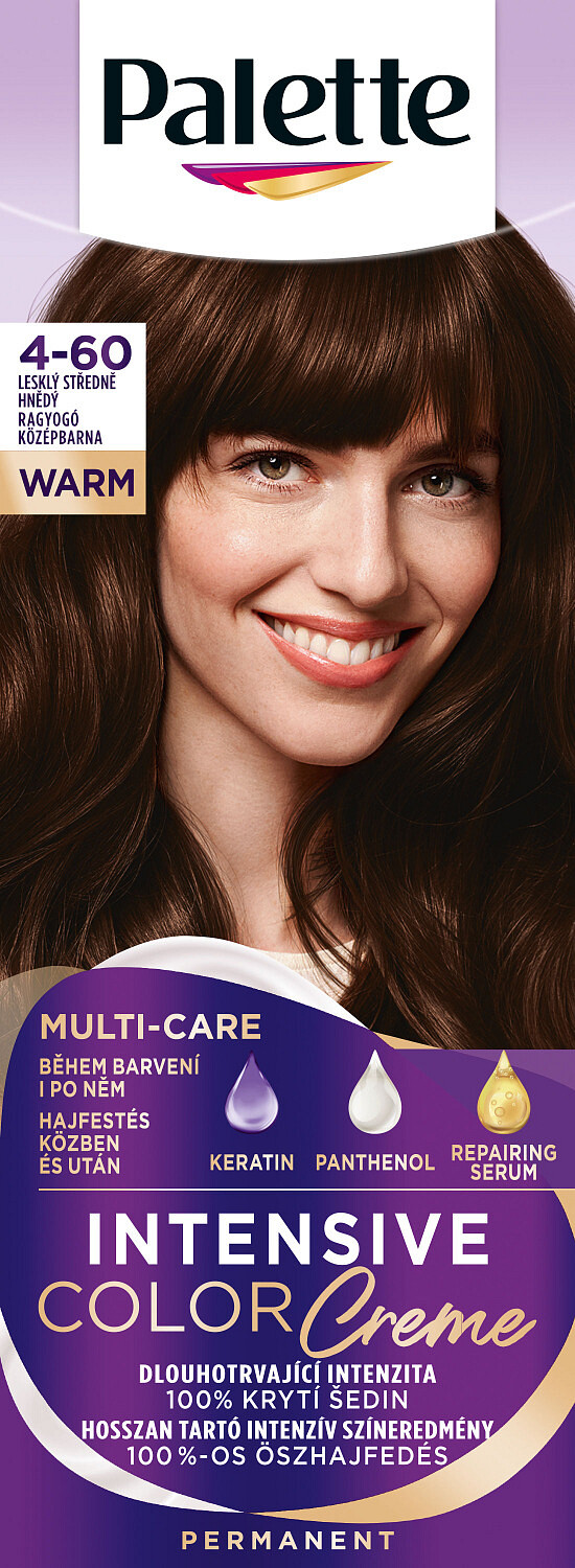 Palette Intensive Color Creme farba na vlasy 4 - 60