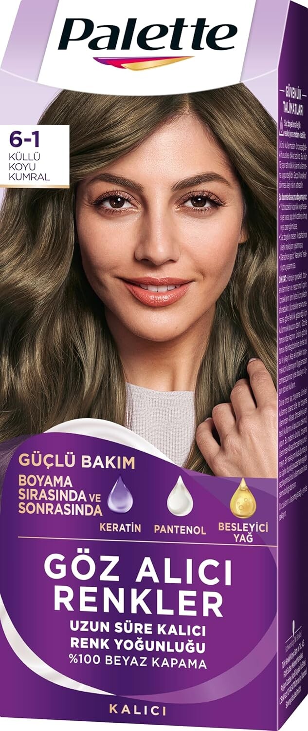Palette Intensive Color Creme farba na vlasy 6-1
