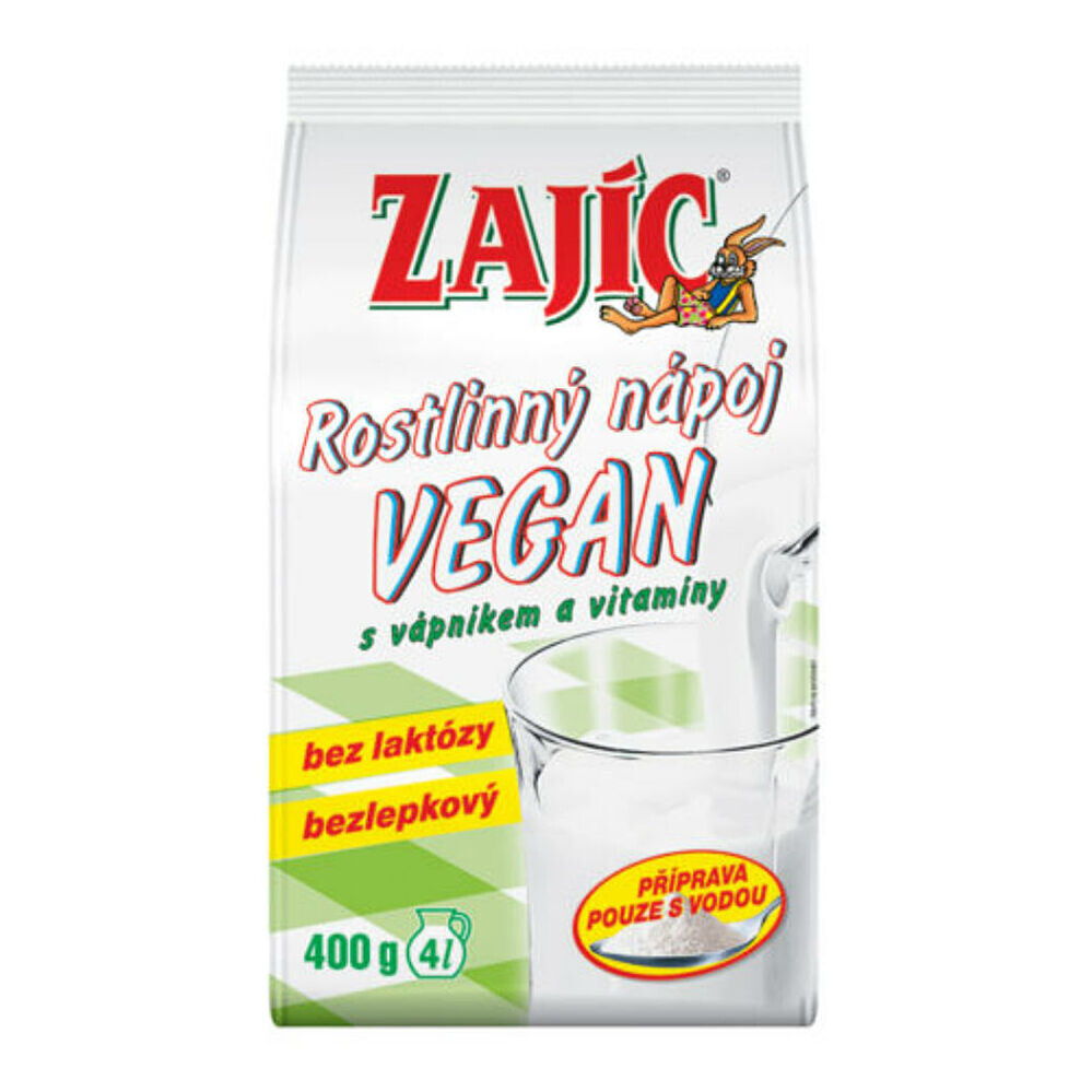 ZAJÍC Rastlinný nápoj vegan vrecko 400 g
