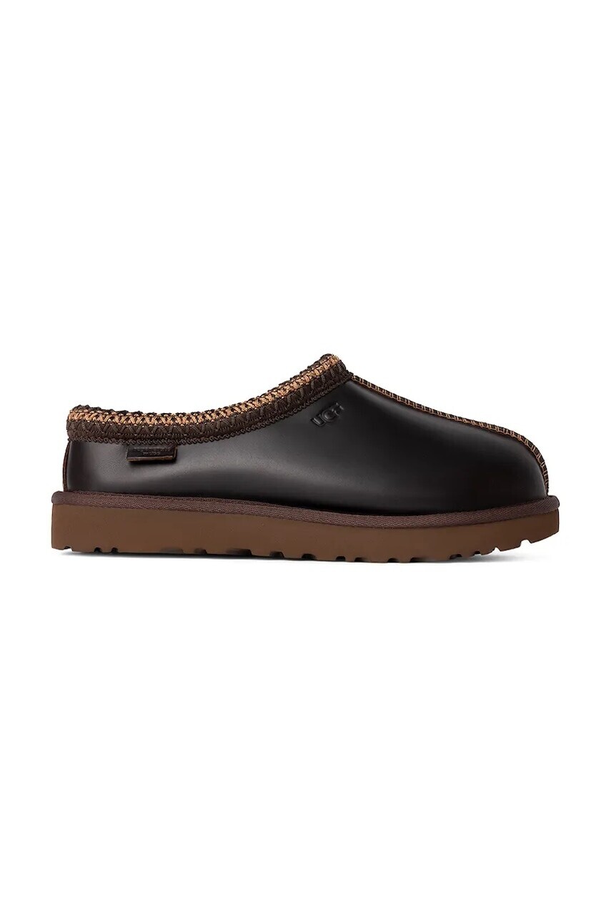 Kožené papuče UGG Tasman Lthr Regen