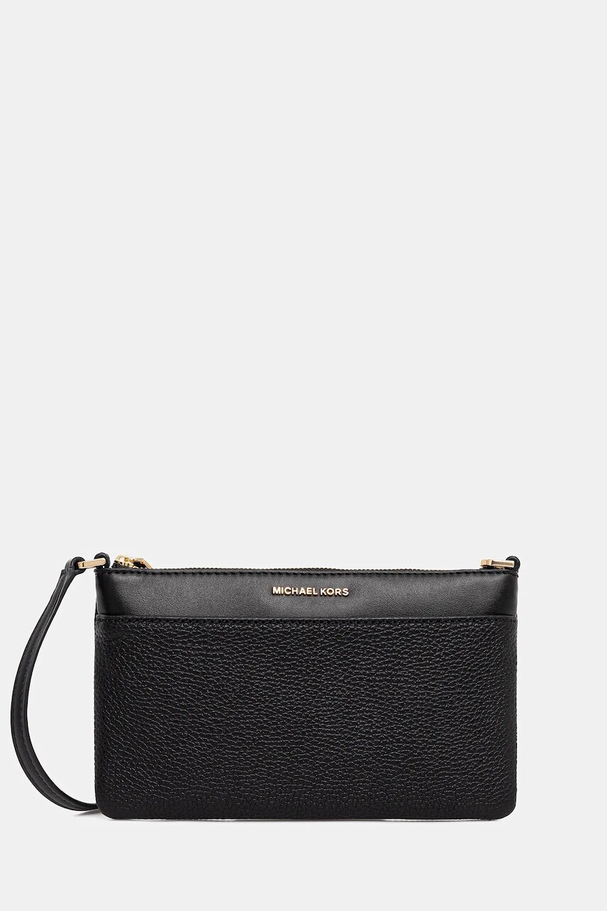 Kožená listová kabelka MICHAEL Michael Kors