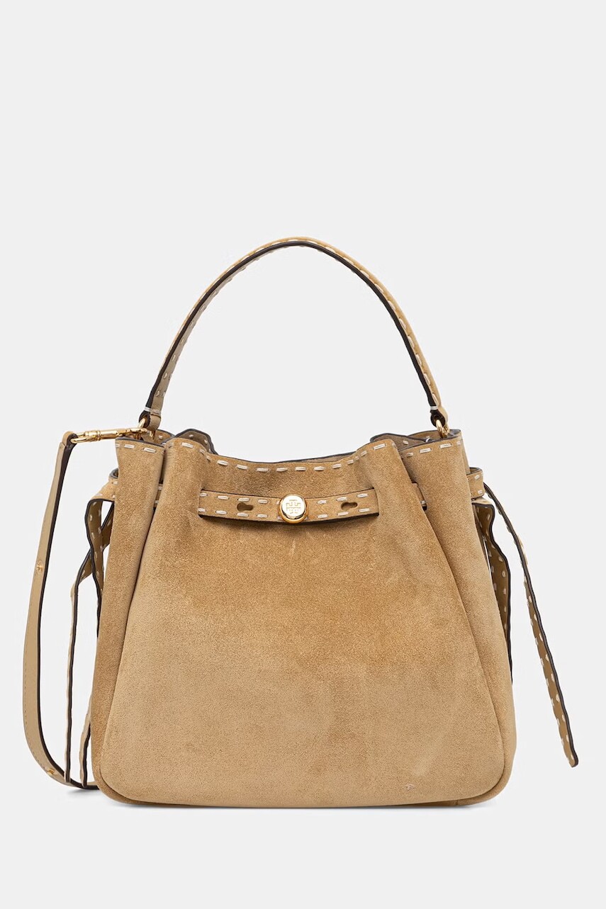 Tory Burch crossbody kabelka dámska semišová Romy
