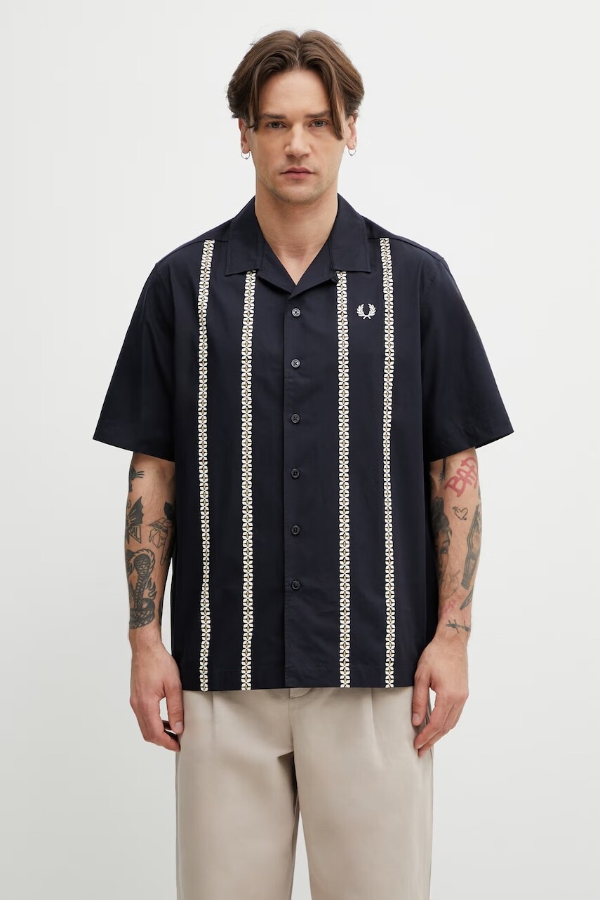 Fred Perry košeľa pánska bavlnená